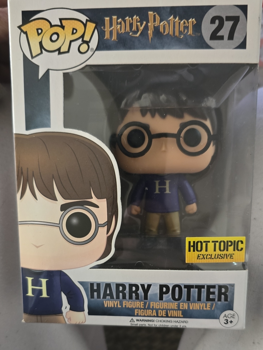 Funko Harry Potter Pop! Figure - Navy Blue Sweater, Tan Pants